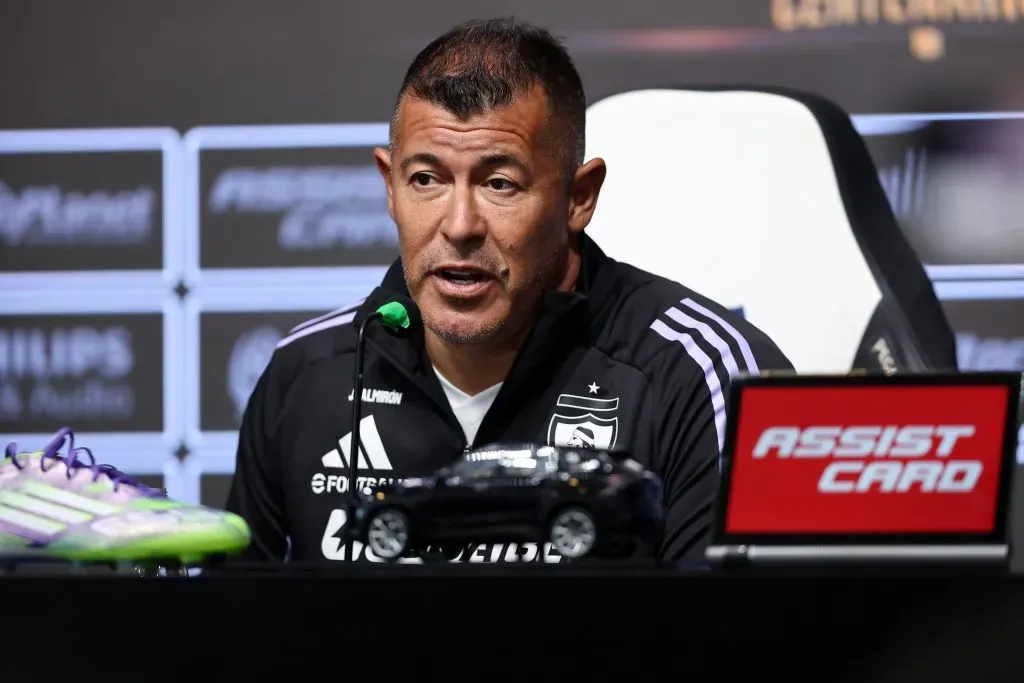 Jorge Almirón habló sobre los juveniles de Colo Colo | Foto: Photosport
