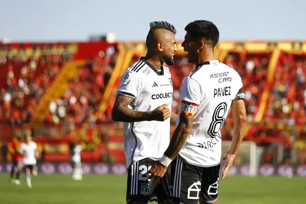 Avisan que para Ortiz jugará Vidal o Pavez en Colo Colo, no juntos | Foto: Photosport