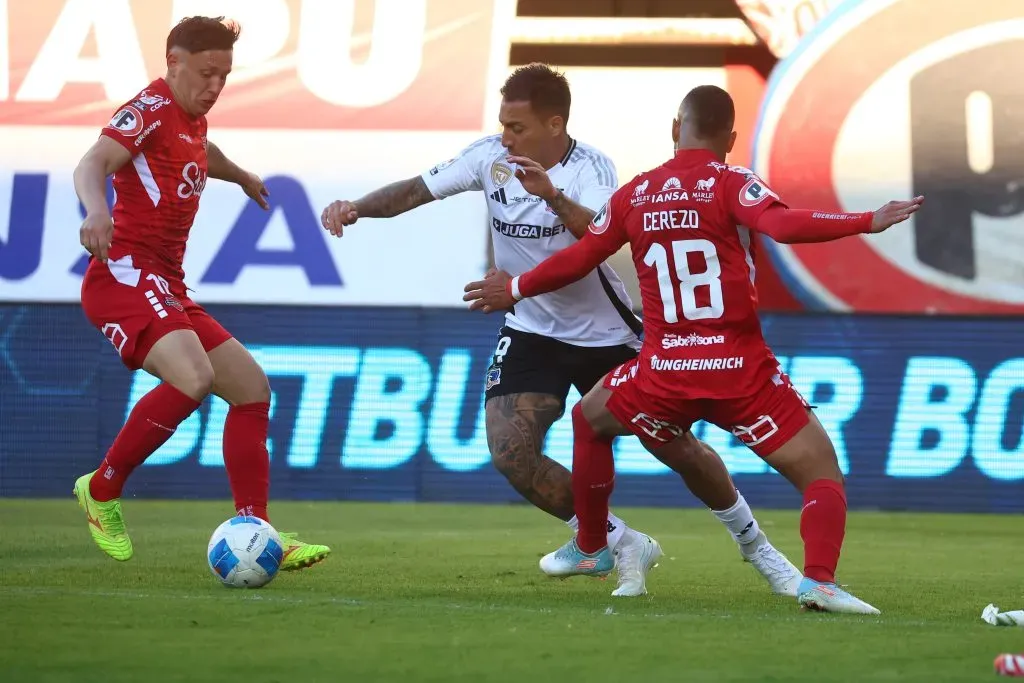 Javier Correa n'a pas pu revenir au but contre Ñublense | Photo de : Photosport
