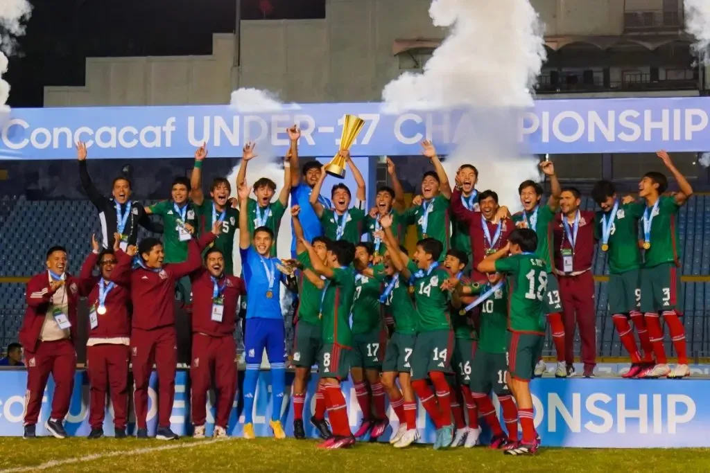 Selección de México se quedó con el Premundial Sub-17 de Concacaf / FMF