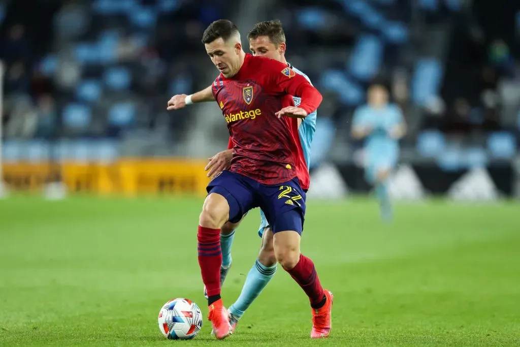 Aaron Herrera durante su último paso por Real Salt Lake (Foto: David Berding/Getty Images)