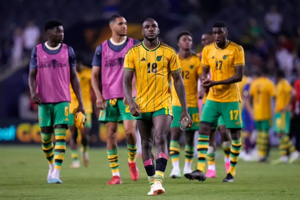 Antonio todavía no pudo marcar para Jamaica en esta Copa Oro.