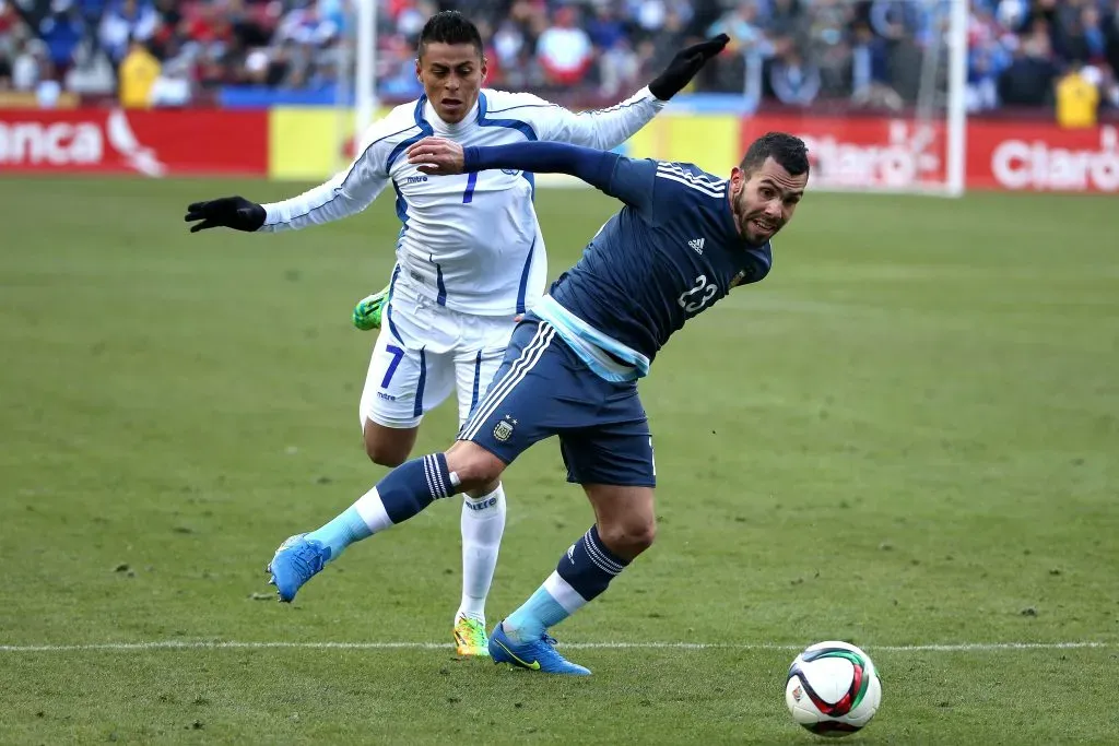 El Salvador enfrentó a Argentina en un amistoso del 2015. (Getty Images)