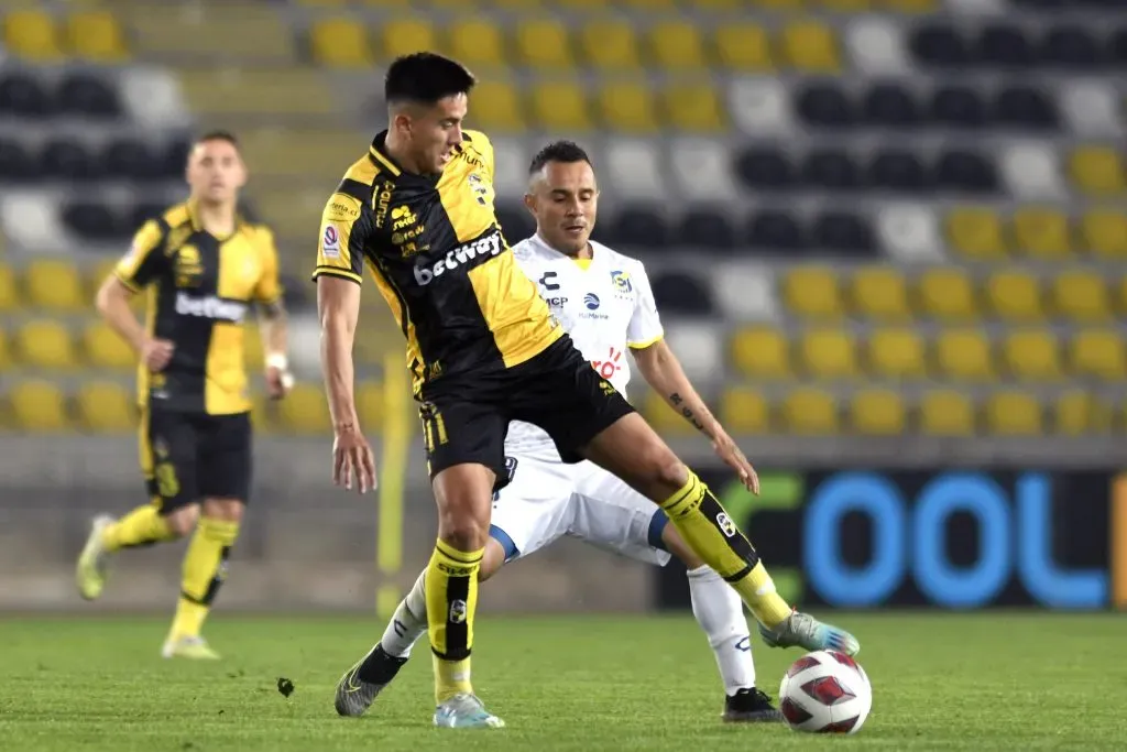 Matías Palavecino en su paso por el fútbol chileno (Imago Images).