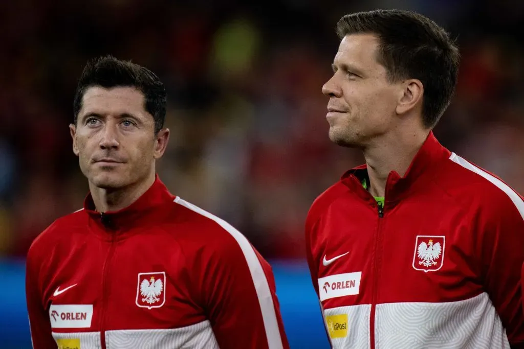 Lewandowski acercó a Szczesny al Barcelona. (Getty Images)