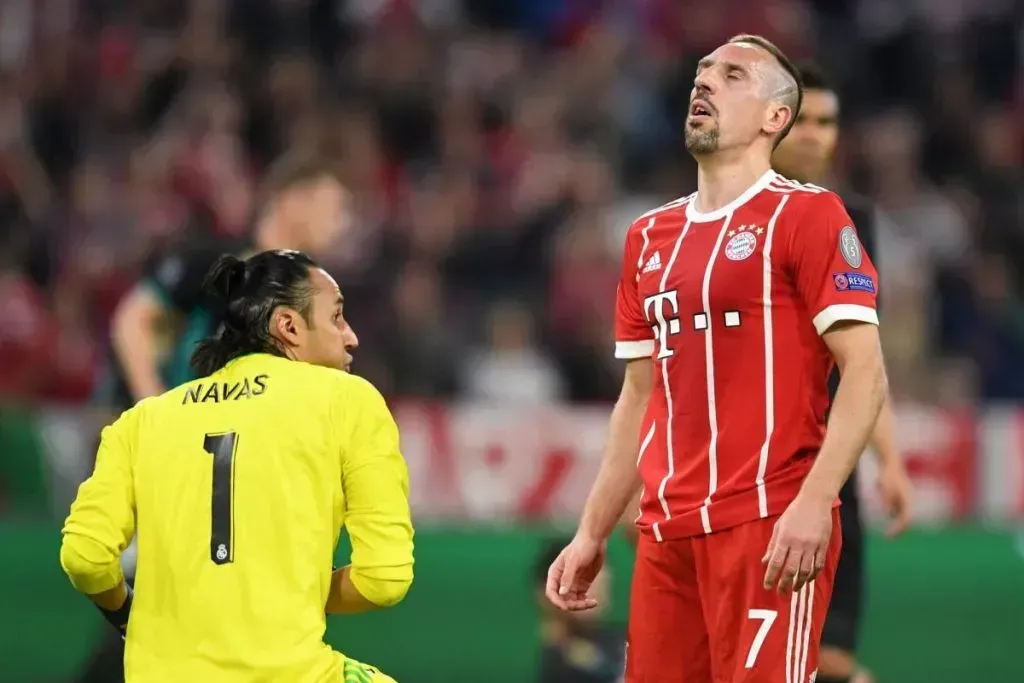 Ribéry se ganó el respeto de Keylor Navas.