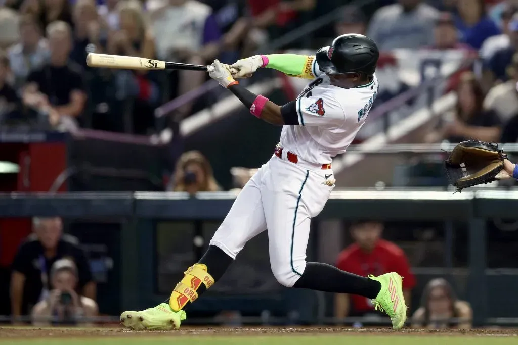 Geraldo Perdomo inició la historia con su HR | Juego 3 NLDS 2023 (Foto: Getty Images)