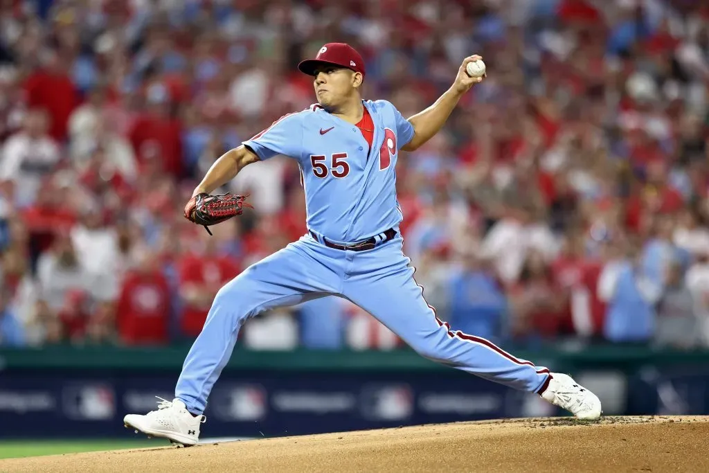 Ranger Suárez 5 IP | 3 H | 1 R | 0 BB | 2 K | Juego 4 NLDS 2023 (Foto: Getty Images)