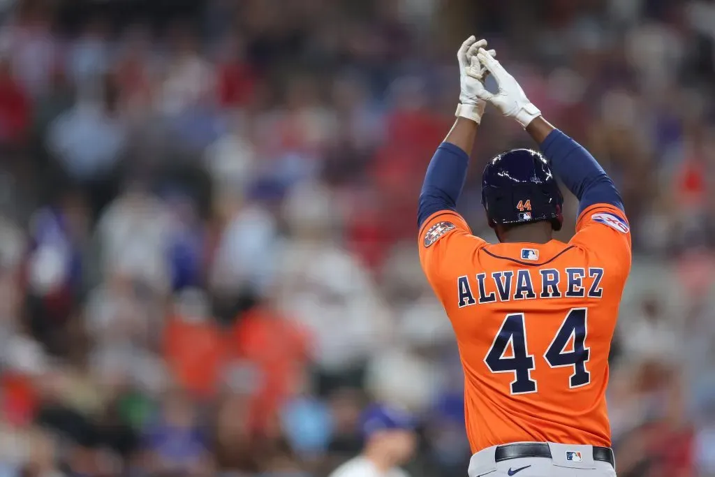 Yordan Álvarez produjo tres carreras en la victoria de Astros | Juego 3 ALCS 2023 (Foto: Getty Images)