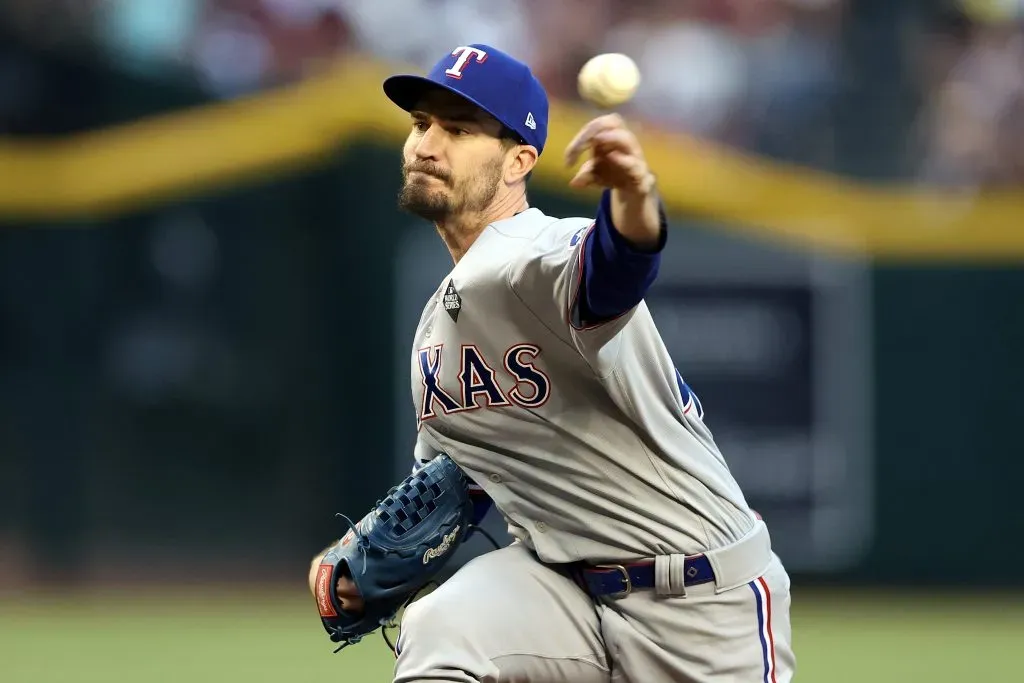 Andrew Heaney 5 IP | 4 H | 1 R | 2 BB | 3 K | Juego 4 Serie Mundial 2023 (Foto: Getty Images)