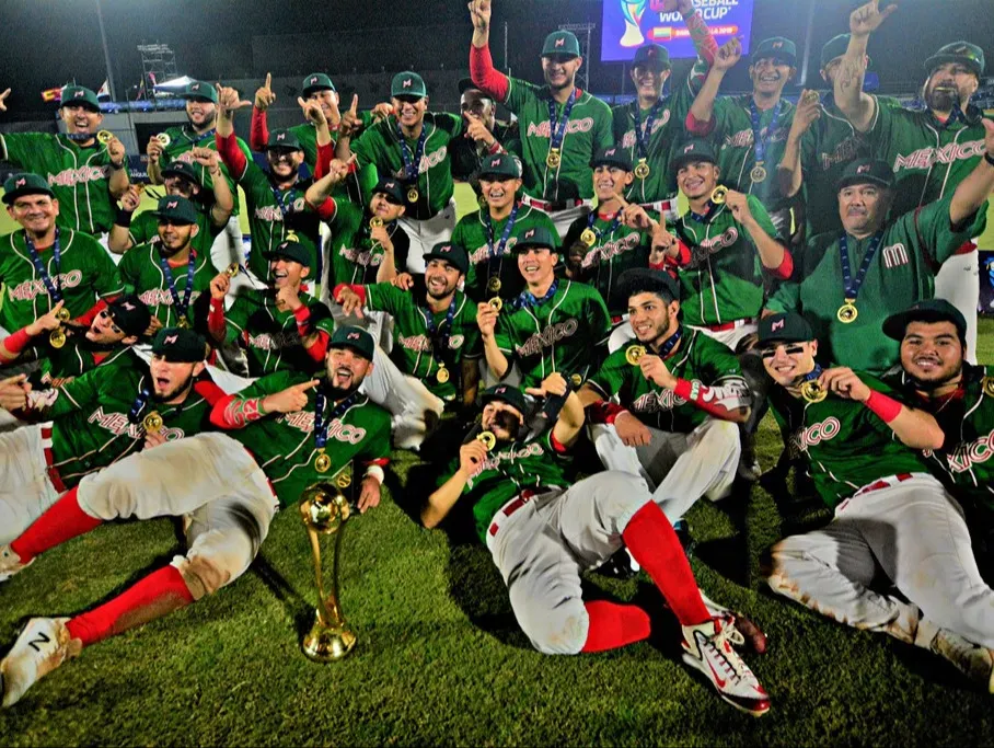 México fue campeón del Mundial de Beisbol U-23 2018 (Foto: WBSC.com)