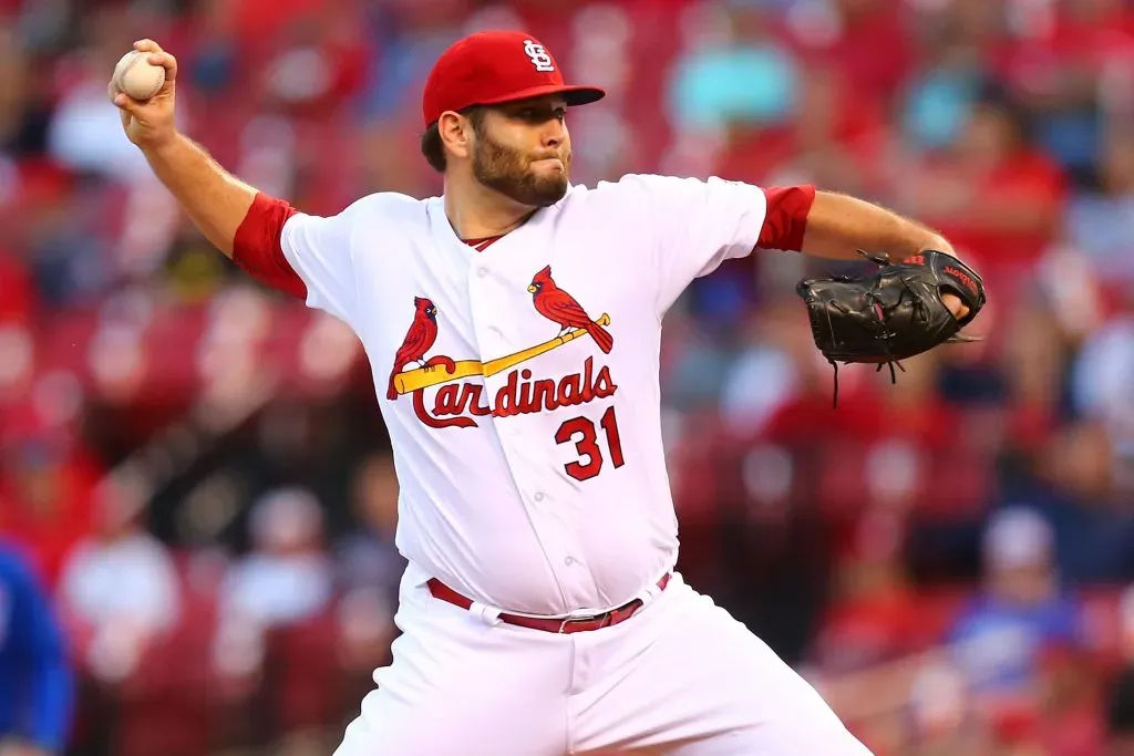 Lance Lynn con Cardenales en 2017 (Foto: Getty Images)