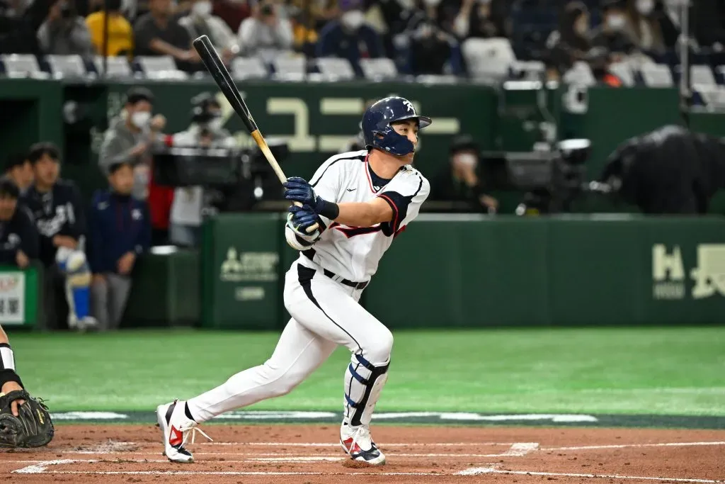 Jung-Hoo Lee en el Clásico Mundial 2023 con Corea (Foto: Getty Images)