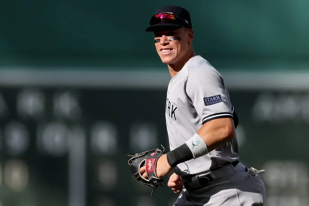 Aaron Judge sería el CF titular de Yankees tras una posible llegada de Juan Soto (Foto: Getty Images)