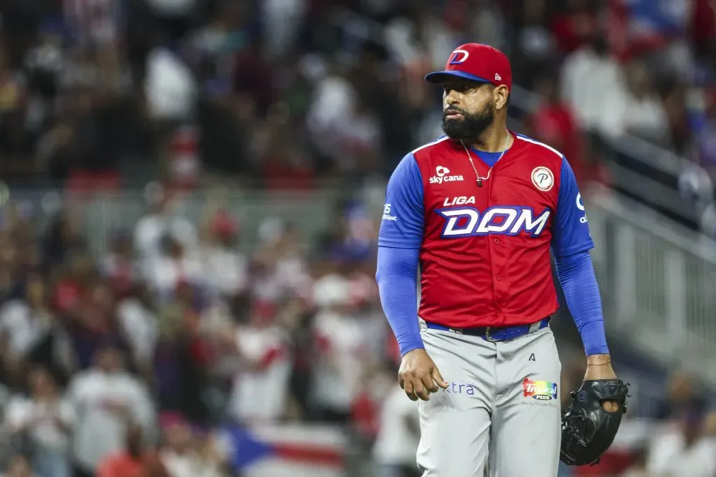 César Valdez 5 IP | 6 H | 2 R | 1 BB | 2 K vs PR | Serie del Caribe 2024 (Cortesía CPBC)