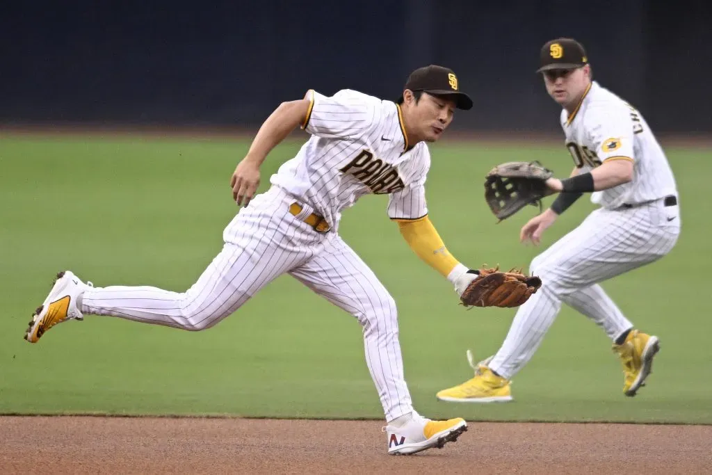 Ha-Seong Kim ha disputado 186 juegos como shortstop desde su arribo a la MLB en 2021 (Getty Images)