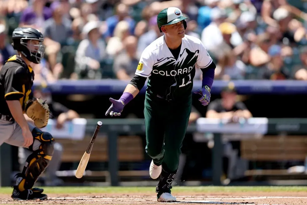 José Iglesias promedió .292 en el 2022 con los Rockies de Colorado (Getty Images)