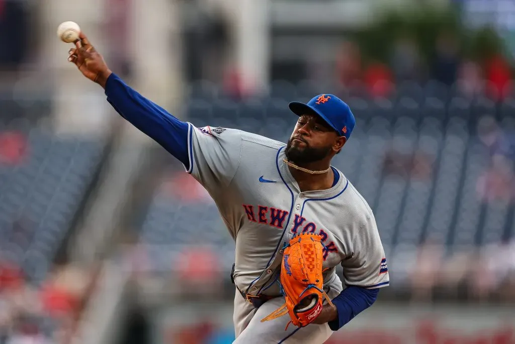 Luis Severino presume la segunda mejor efectividad entre los abridores de los Mets hasta el momento (Getty Images)