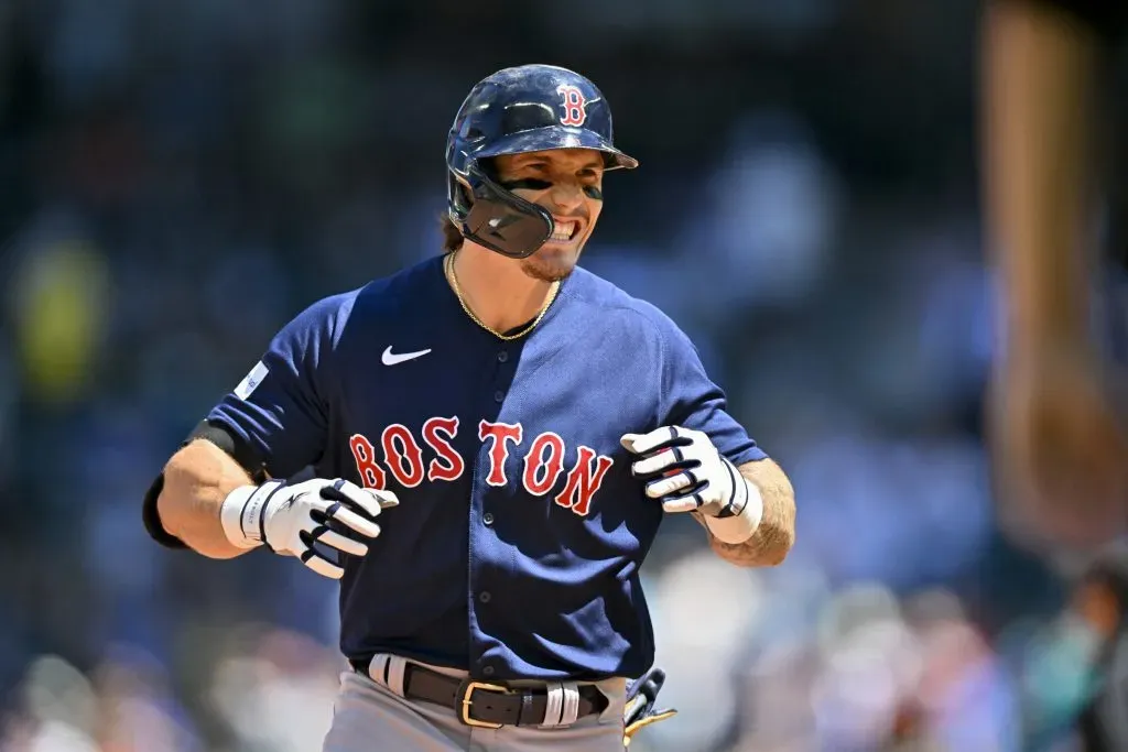 Jarren Duran dejó porcentaje de .295 en la temporada 2023 para los Red Sox de Boston (Getty Images)