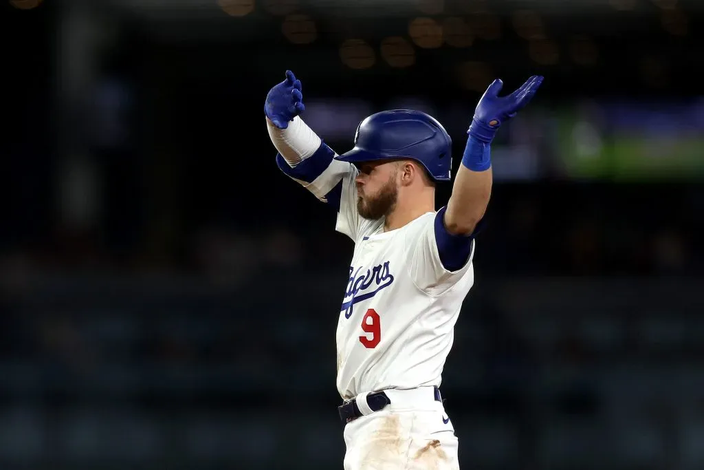 Gavin Lux dio dos hits en cuatro turnos en la victoria ante Orioles | 29 de agosto 2024 (Getty Images)