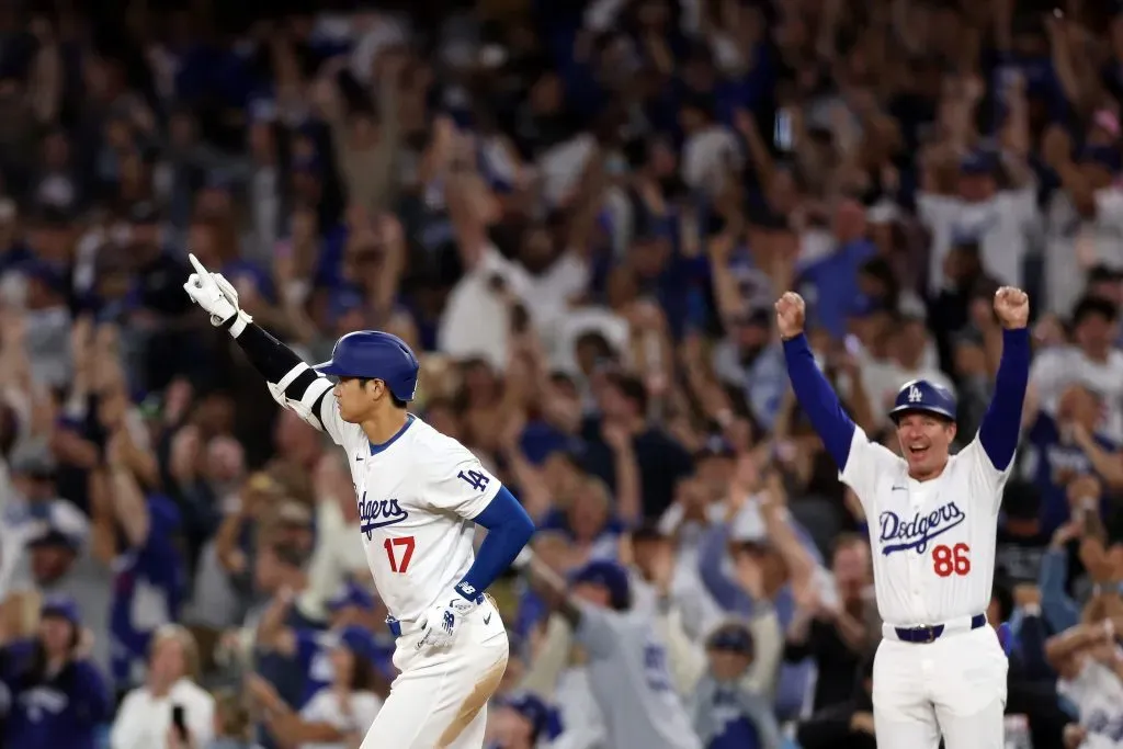 Shohei Ohtani se unión al club 40-40 con un walkoff grand slam | 23 de agosto 2024, Dodger Stadium (Getty Images)