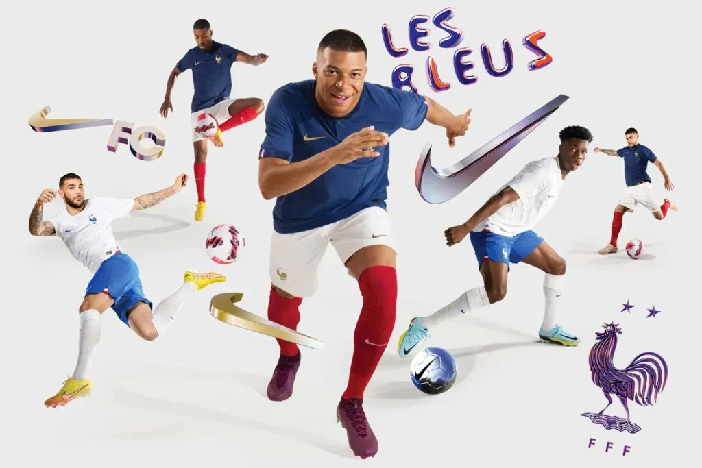 Kit de Francia para el Mundial 2022