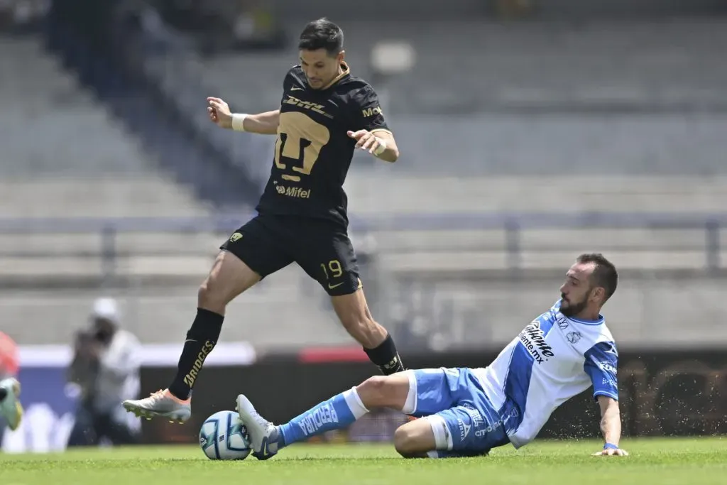 Molina en el duelo entre Pumas y Puebla(Imago 7)