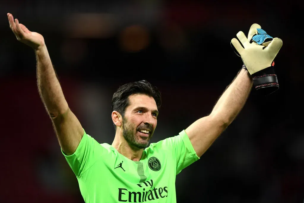 Gianluigi Buffon en su paso por el PSG (Getty Images)