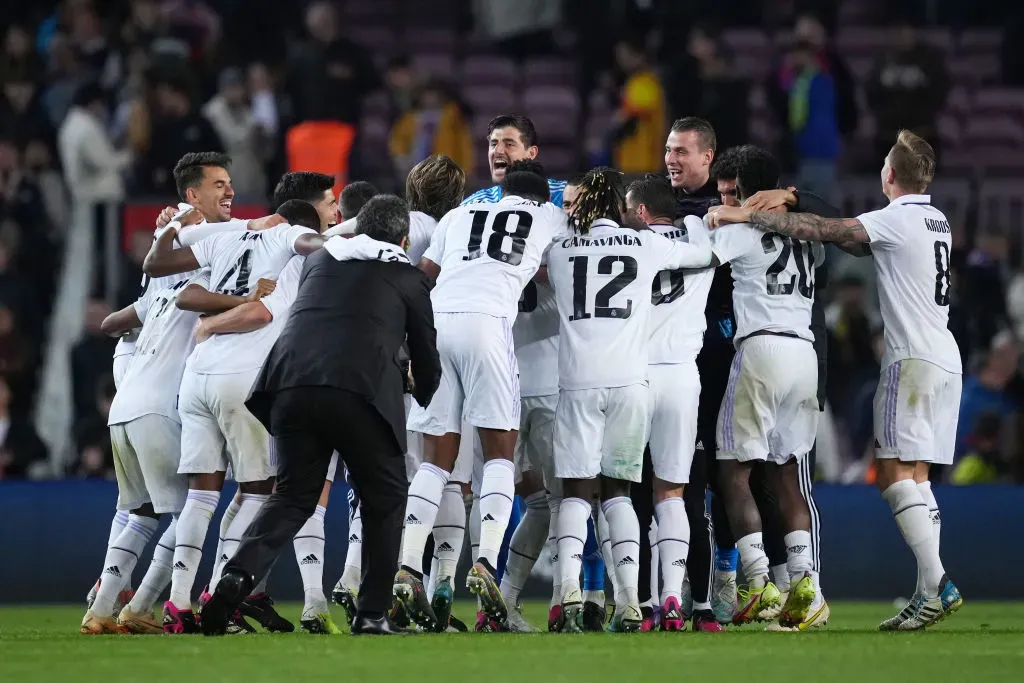 El Real Madrid humilló al Barcelona y quiere la Copa del Rey (Getty Images)