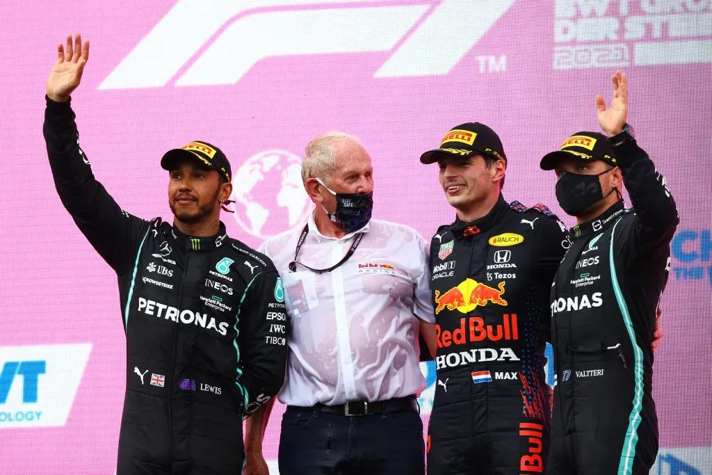 Marko no fue nada piadoso con el piloto inglés (Photo by Bryn Lennon/Getty Images)