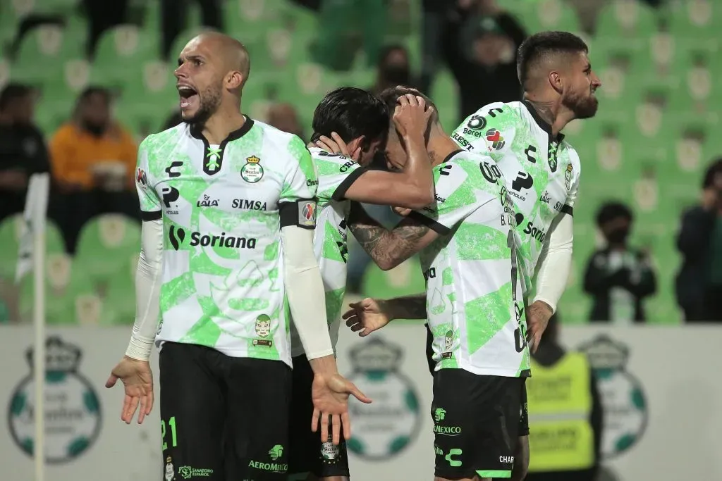 Matheus Doria fue una completa figura con el Santos Laguna (Getty)