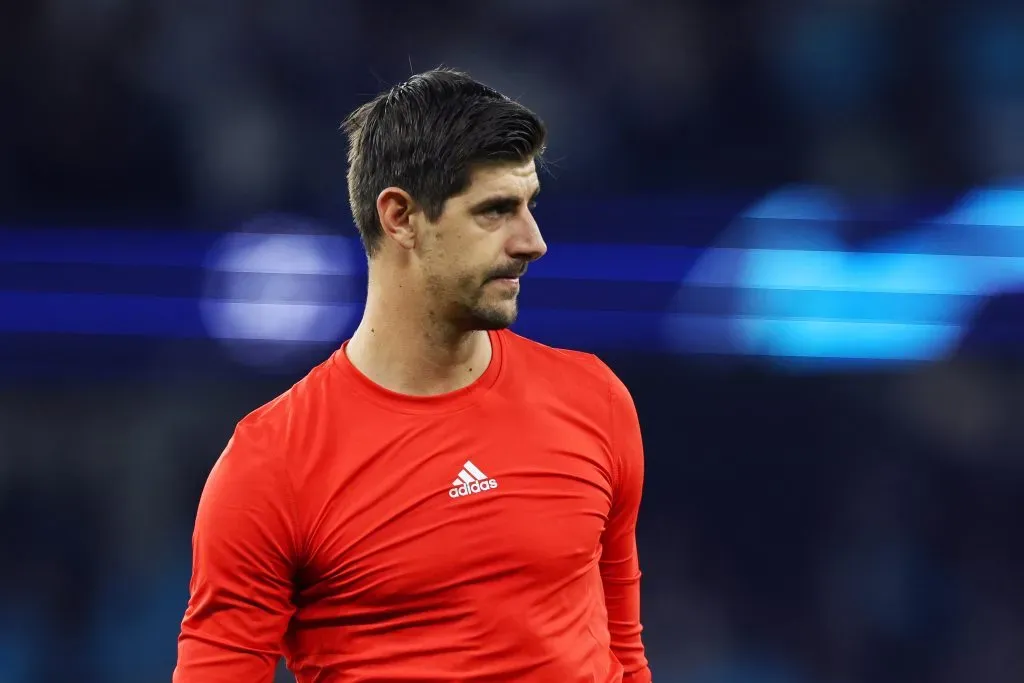 Thibaut Courtois estará fuera de acción cerca de 10 meses por lesión (Getty)