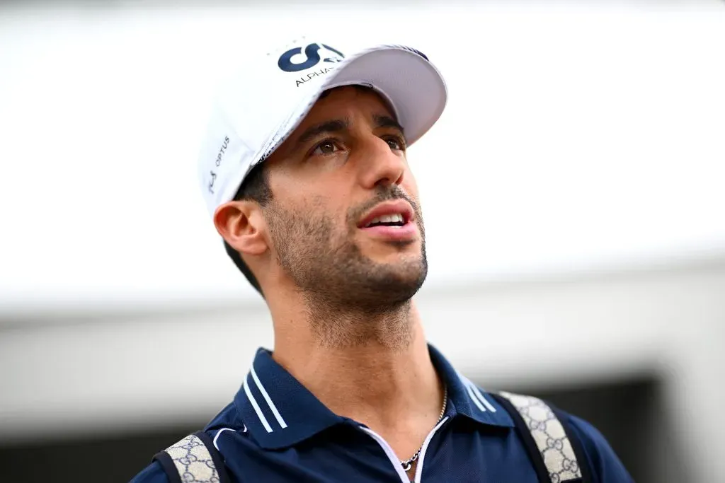Él es Daniel Ricciardo, posible sustituto del Checo Pérez en el equipo Red Bull (Getty)