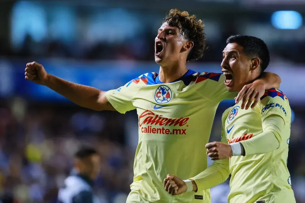 Igor Lichnovsky ya celebró con el América y hasta les dio el triunfo (Getty)