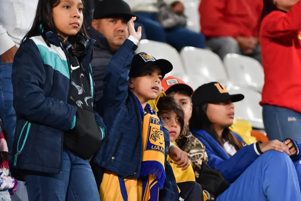 Afición de Tigres durante el partido de la jornada 12 del torneo Apertura 2023. Foto: Imago7
