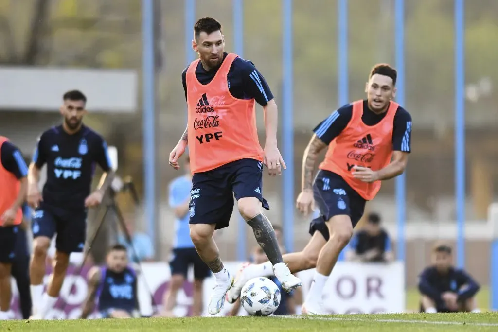 Lionel Messi se encuentra concentrado con su selección para los juegos eliminatorios de este mes (Getty)