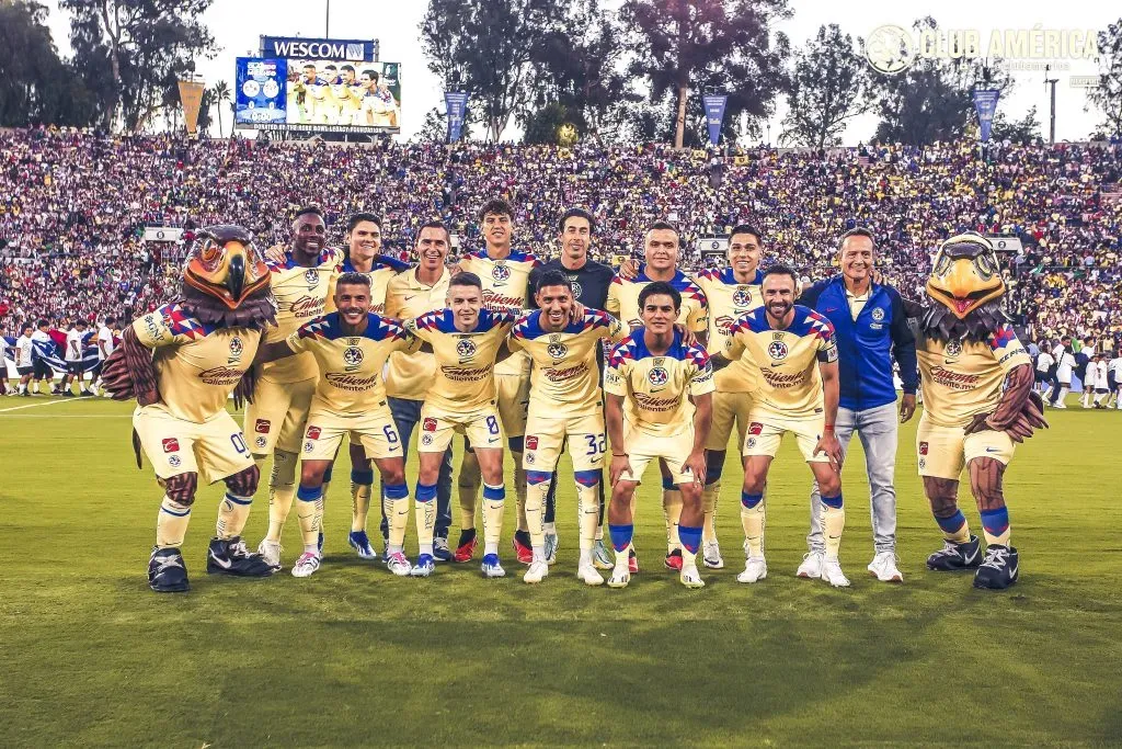 El América se dejó también el Clásico Nacional en su versión amistosa en los E.U.A. (Club América)