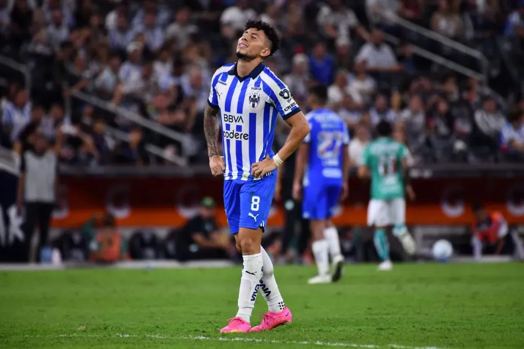 Rayados durante el partido de la jornada 8 del torneo Apertura 2023 de la Liga BBVA MX. Foto: Imago7