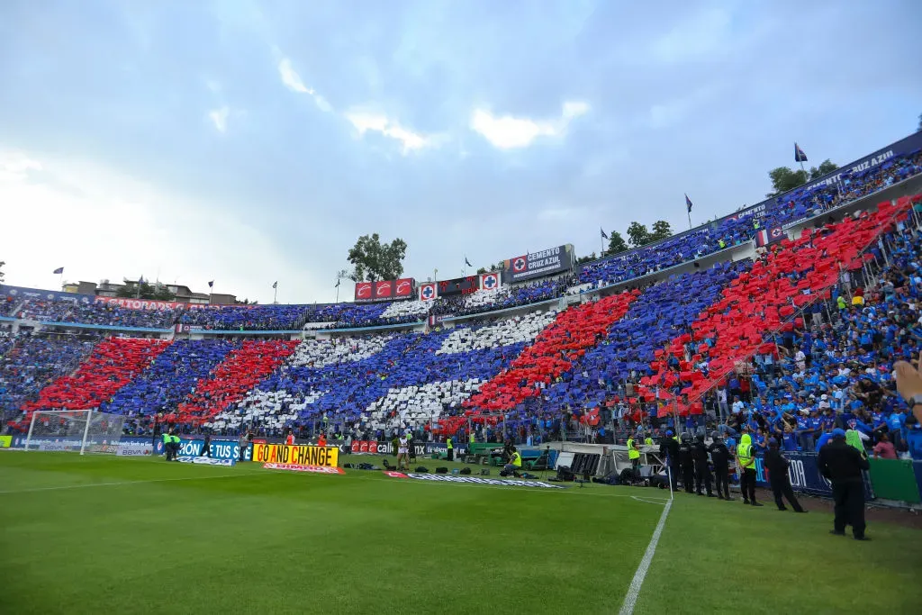 El mosaico se volvió una insignia del Estadio Azul (Getty Images)