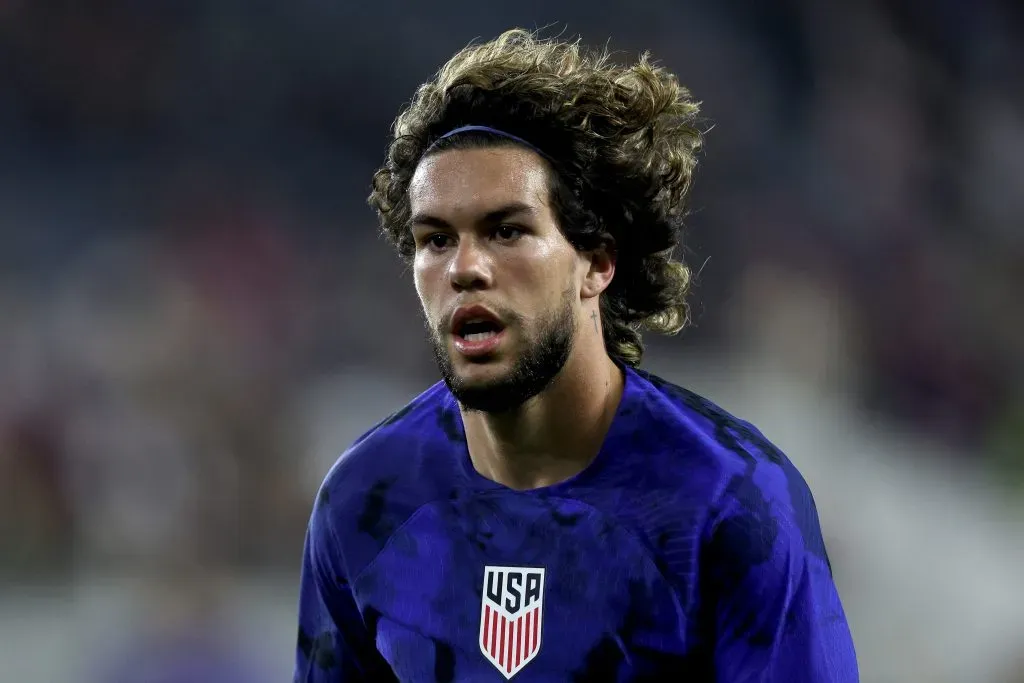 Cade Cowell #20 de la Selección de Estados Unidos. Foto: Getty Images