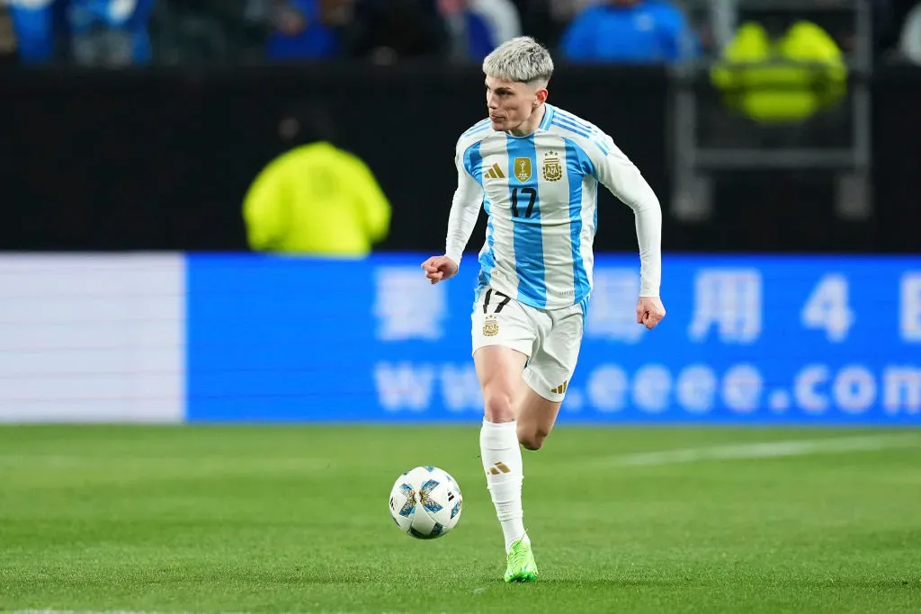 Garnacho buscará dejar su marca en la Selección de Argentina (Getty Images)