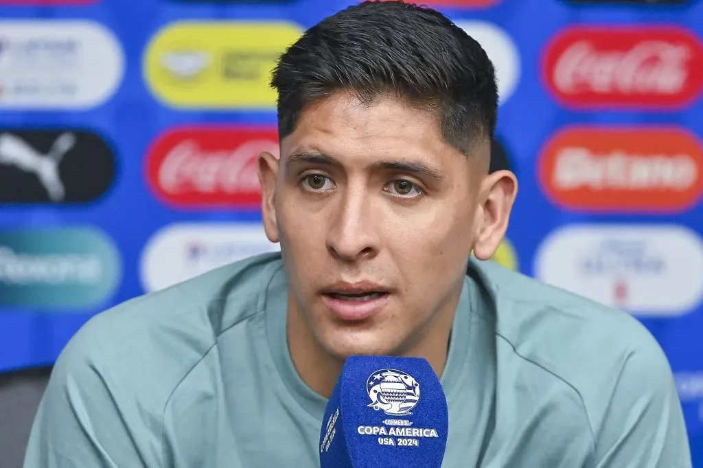 Edson Álvarez de cara al partido de la Selección Mexicana ante Jamaica en la Copa América 2024