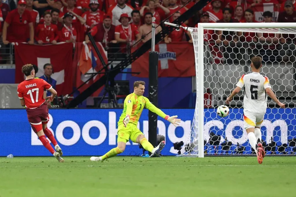 Gol de Ruben Vargas. | Getty Images