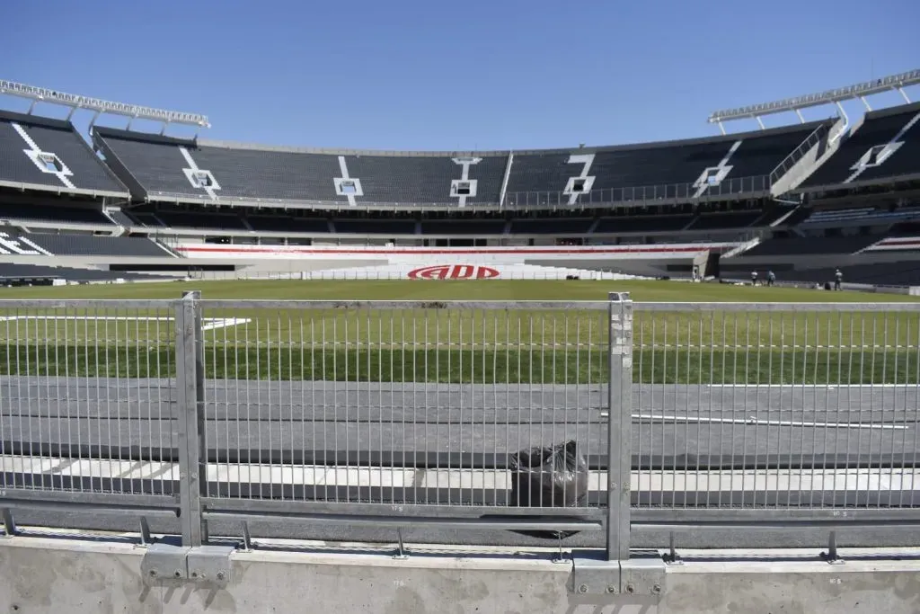 El Monumental quedó renovado tras las obras.