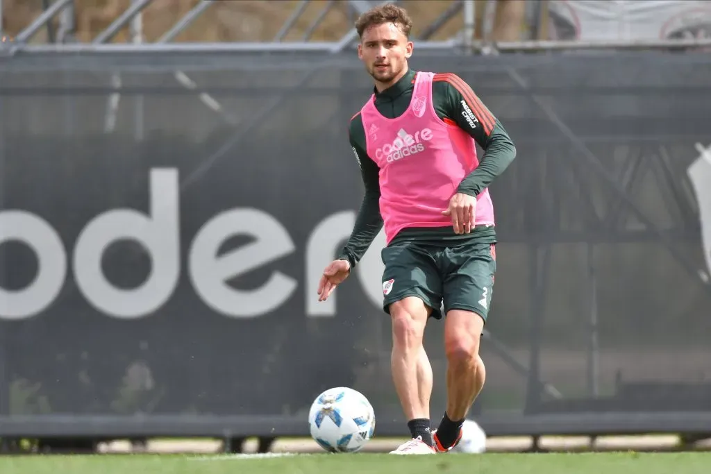 Boselli, listo para su debut en River. (Foto: Prensa River).