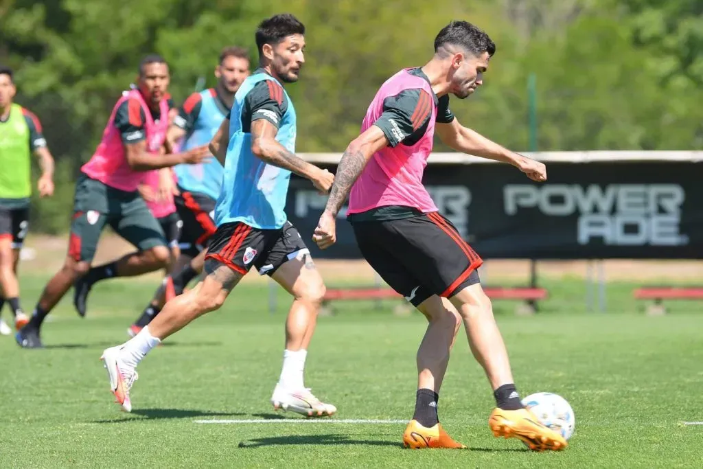 River se enfrenta a Central y se prepara en Ezeiza para ello (Foto: Prensa River).