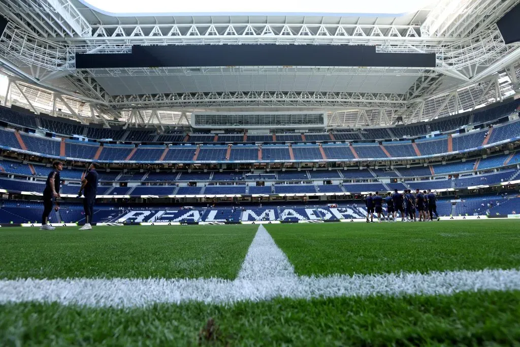 Estadio Santiago Bernabéu. (Foto: Getty).