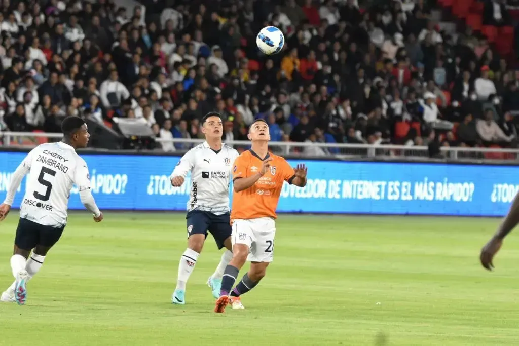 Mauro Díaz atraviesa un buen presente en U Católica de Ecuador. (Foto: Prensa U Católica).