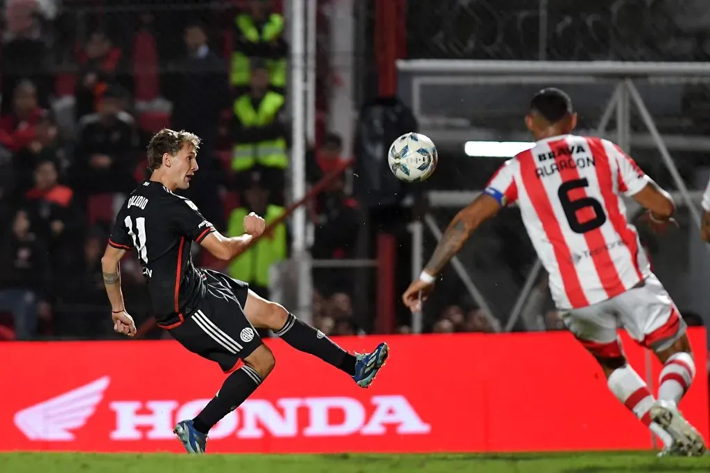 Colidio metió tres goles para River. (Getty)