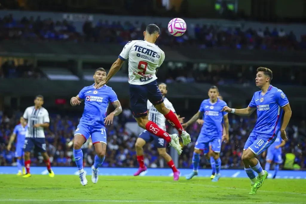 Berterame lleva 13 goles en 38 partidos en Monterrey en la temporada. Foto: Getty